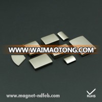 Customized Quality Certificated Arc Tile Segment Neodymium Flywheel Magnets